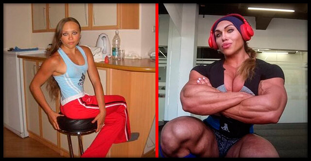 Наталья в самом начале своего спортивного пути и уже после первых серьезных побед