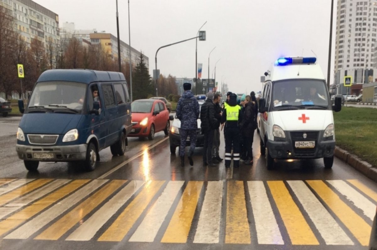    87-летнюю женщину в Татарстане спасли после ДТП росгвардейцы