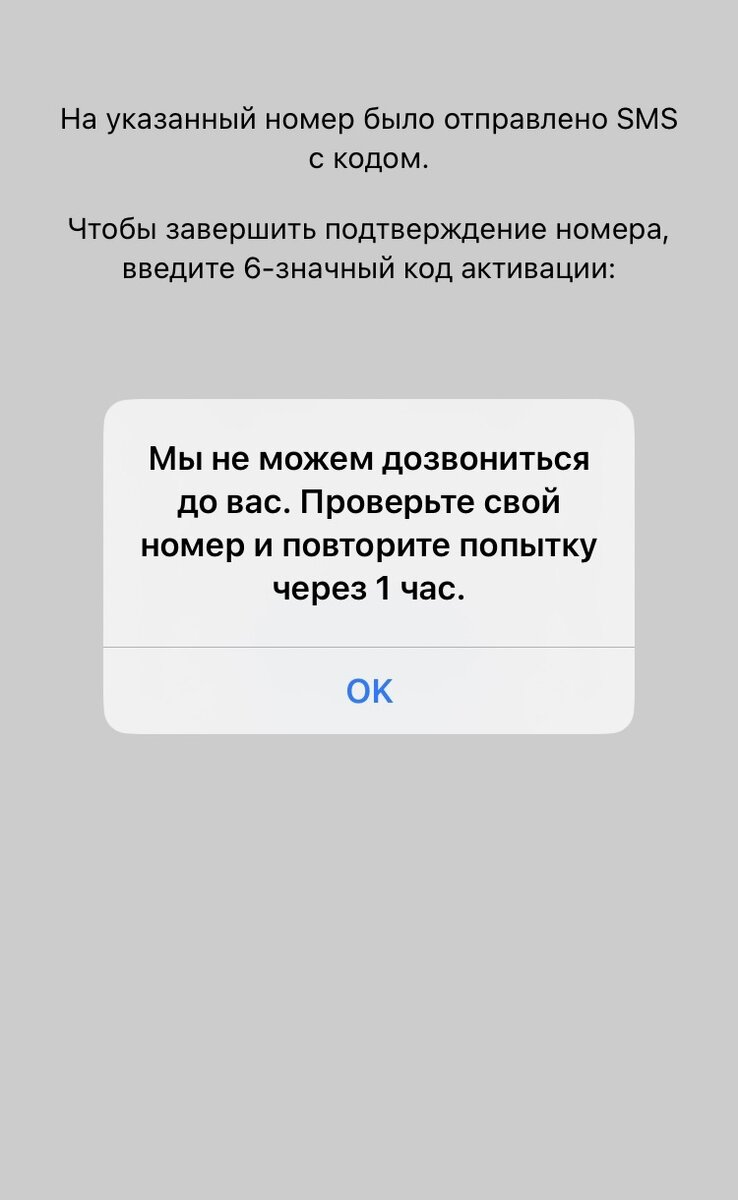 Скрин проблемы внутри приложения 