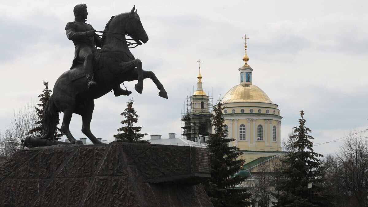 А.П. Ермолов, памятник, мемориал, Орёл, сквер Генерала А.П. Ермолова - Яндекс Ка