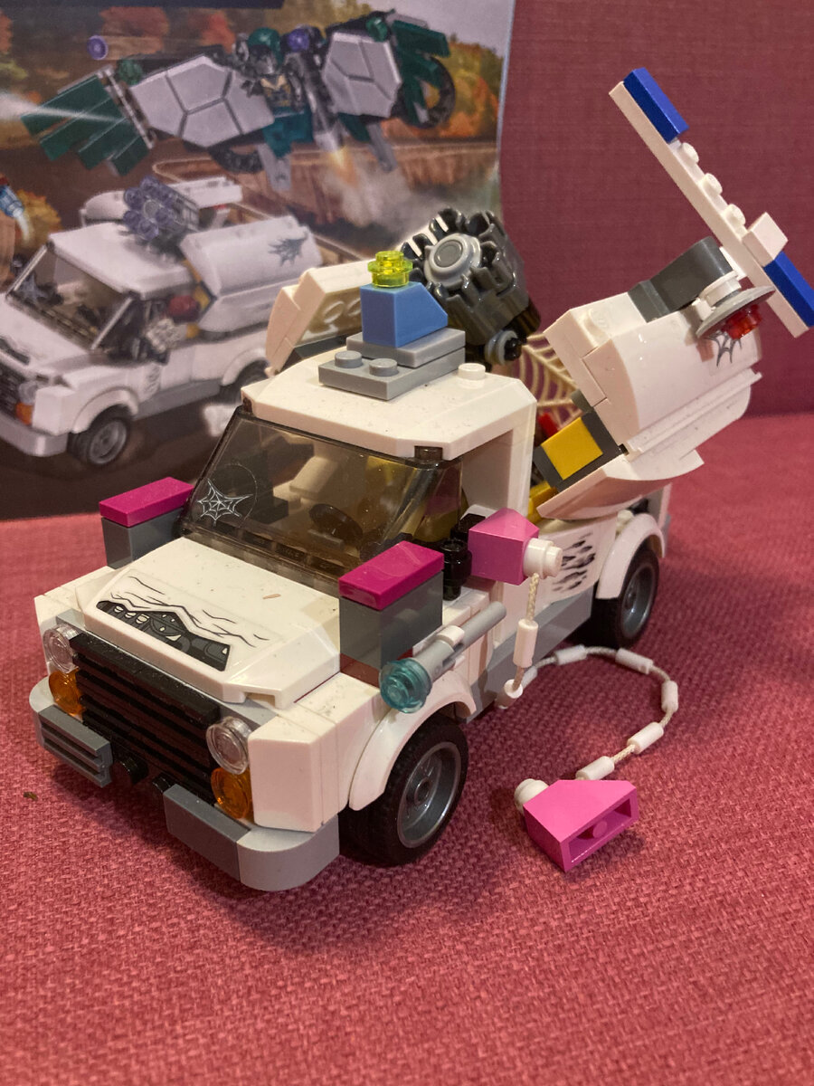 Машину успели уже модернизировать после сборки.