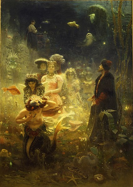 «Садко в Подводном царстве»/Илья Репин commons.wikimedia.org