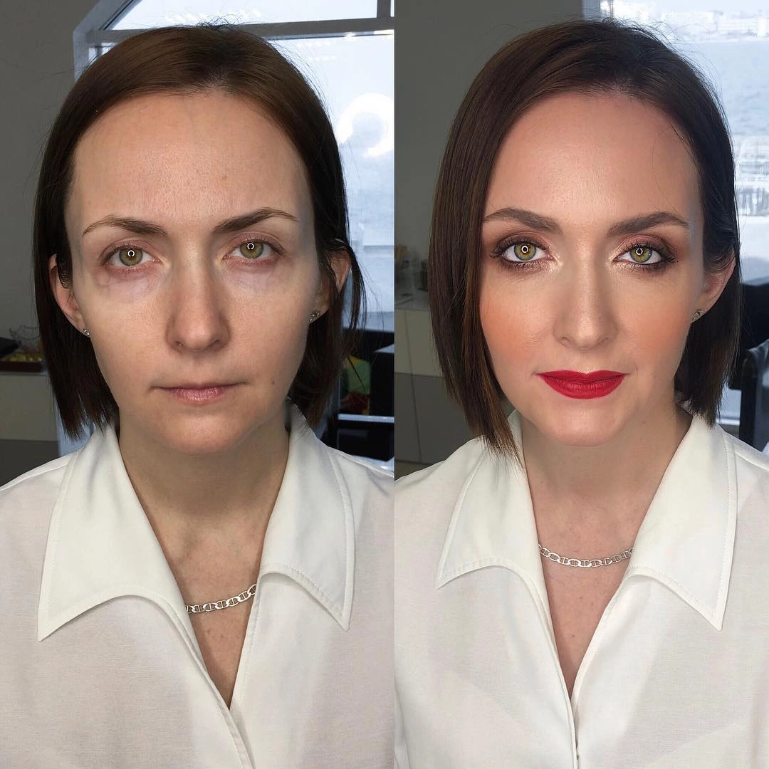 Глубочайшие глаза, гармоничные черты лица. О чем ещё мечтать визажисту? 