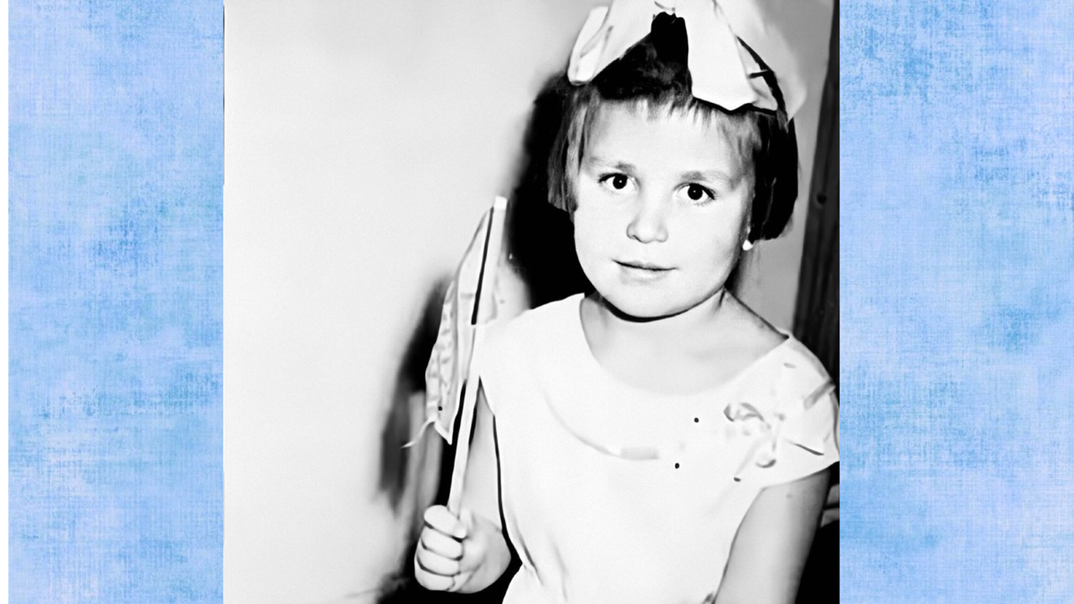 Татьяна Кравченко в детстве