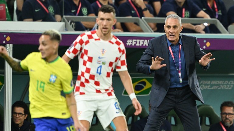    Главный тренер сборной Бразилии Тите.