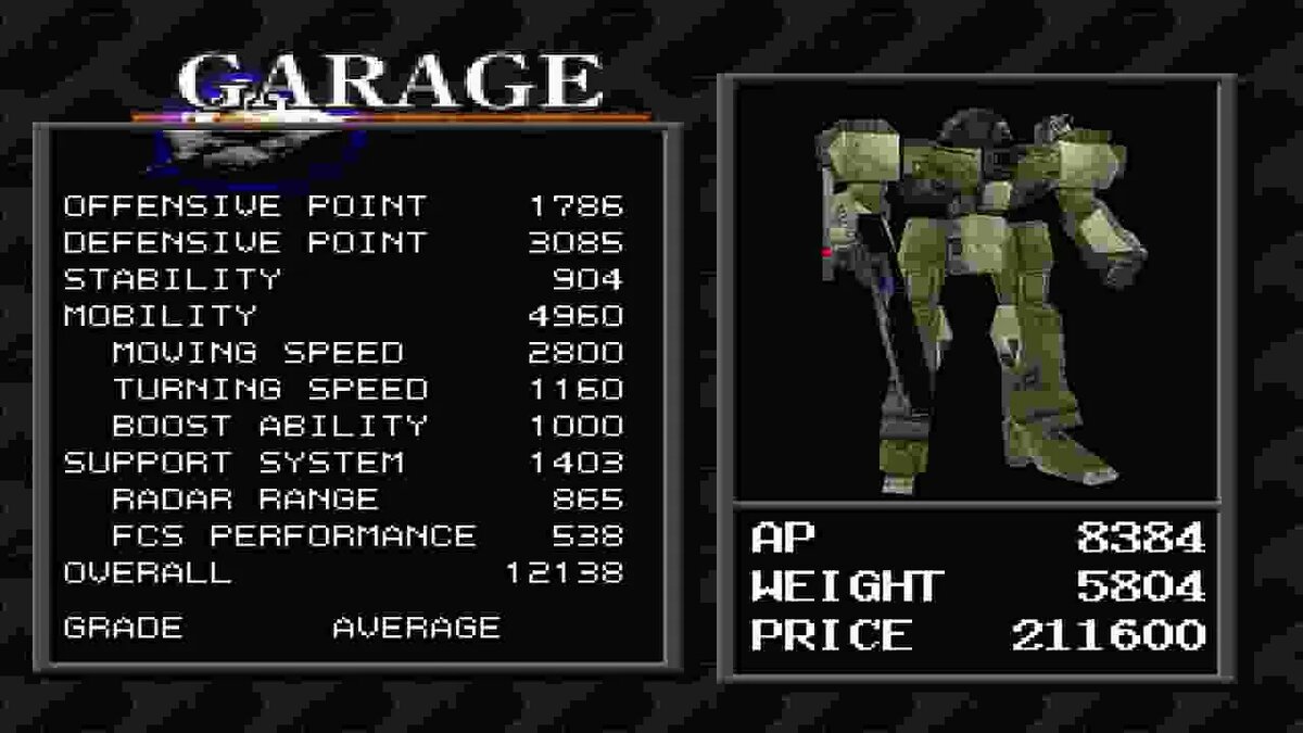 Скриншот из Armored Core   📷