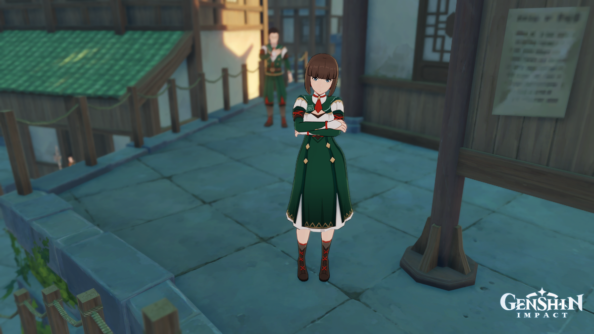 Мисс Лань, глава гильдии искателей приключений в Ли Юэ.