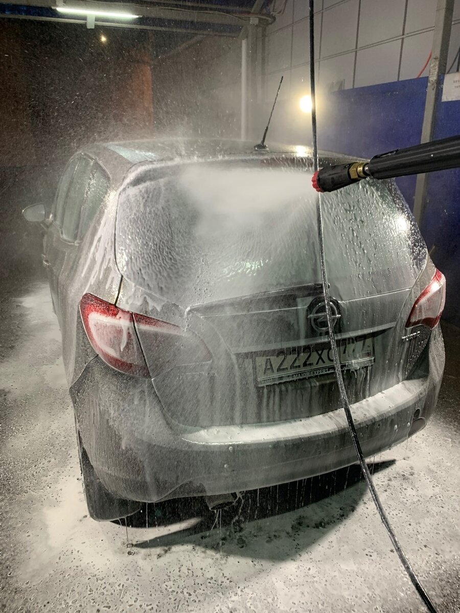 Желательно, чтобы пена была густой и не стекала сразу.