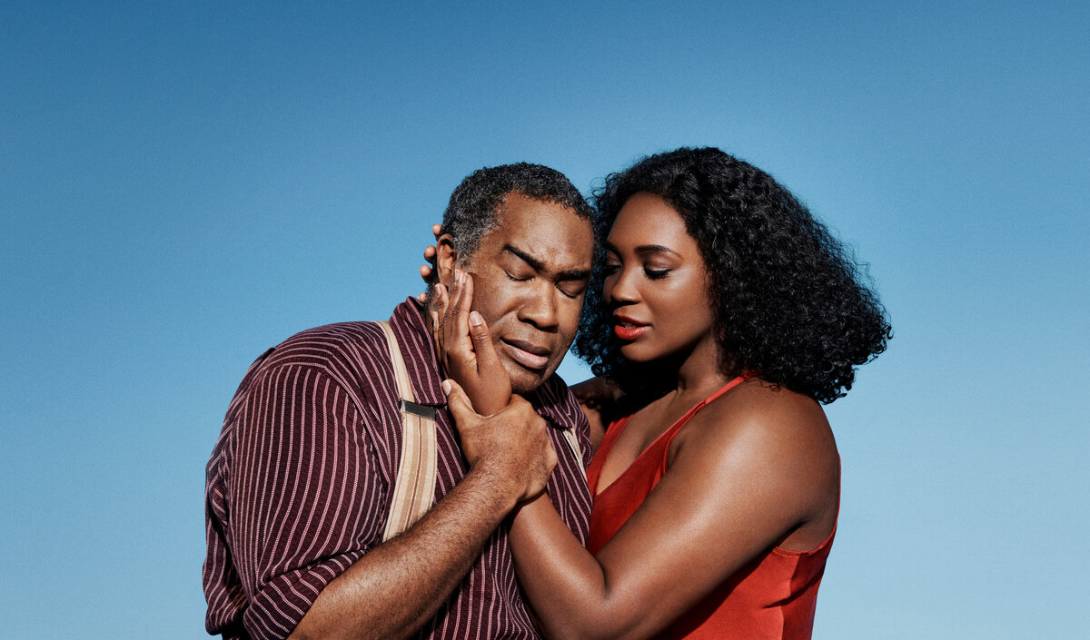 Сцена из оперы "Порги и Бесс" Метрополитен Оперы