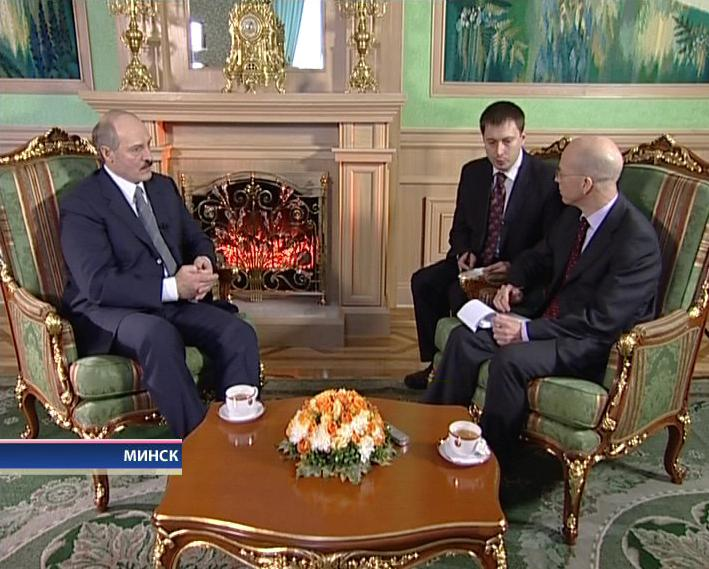 Интервью Лукашенко агентству Рейетер в 2012 году