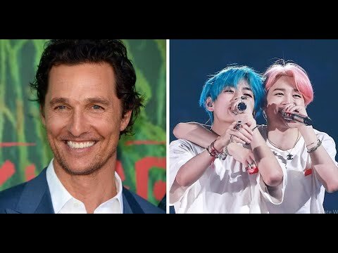 Мэттью Макконахи и BTS