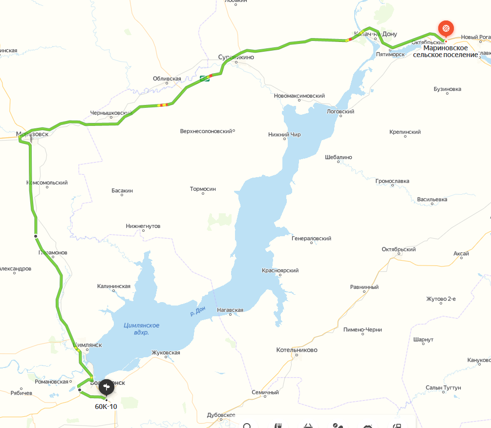 Карта погоды калач на дону
