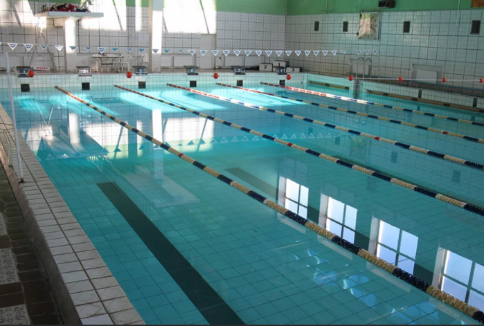 Вот здесь проходили тренировки 