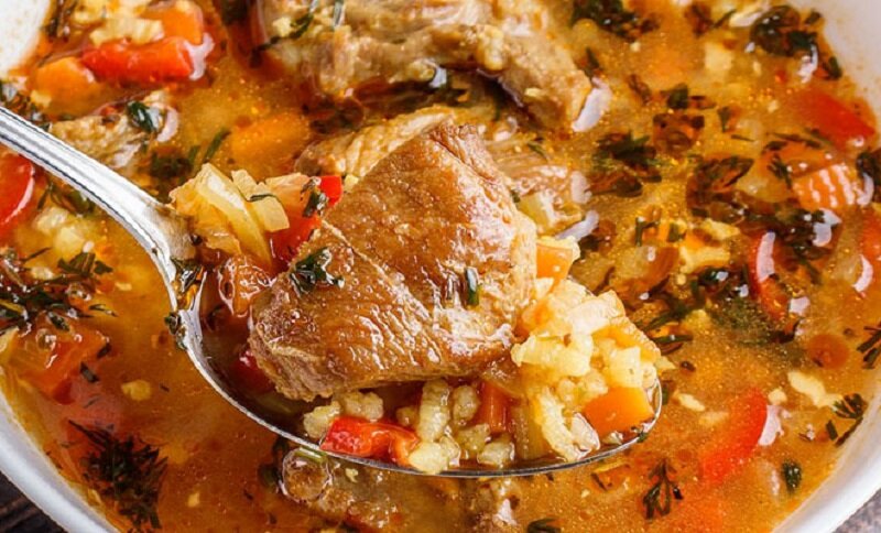 Очень вкусный суп харчо по имеретинскому рецепту 