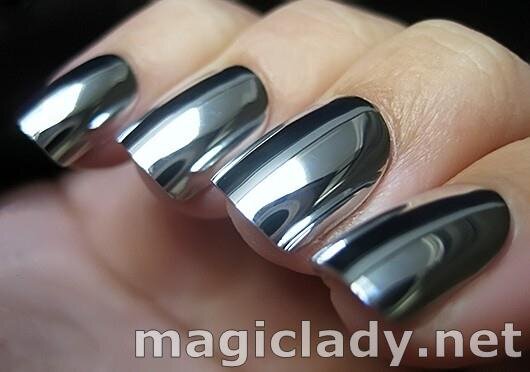 Гель-краска Liquid Steel СЕРЕБРО с зеркальным эффектом, 5г Patrisa Nail