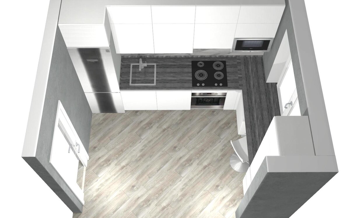 Проект моей кухни.