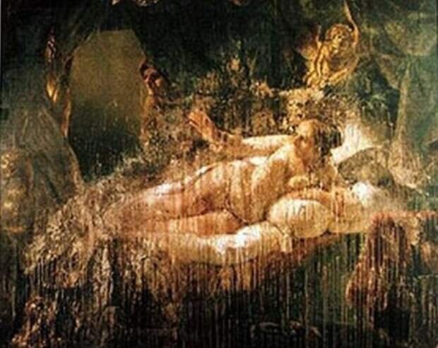 Раненая Даная: картинка из интернета