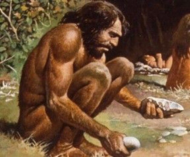 Вот так до сих пор и добываем огонь!