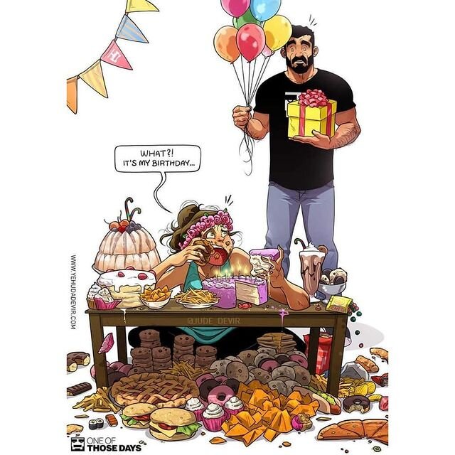 Майя: «Что?! Это мой День рождения...»