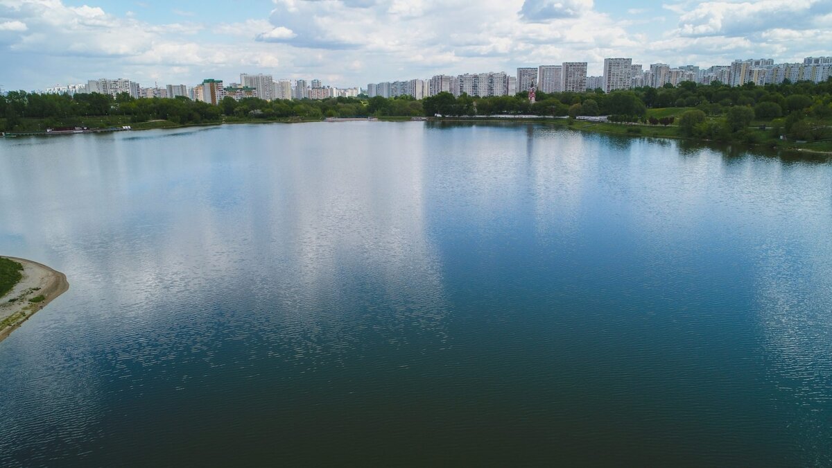 Большой михайловский пруд пляж