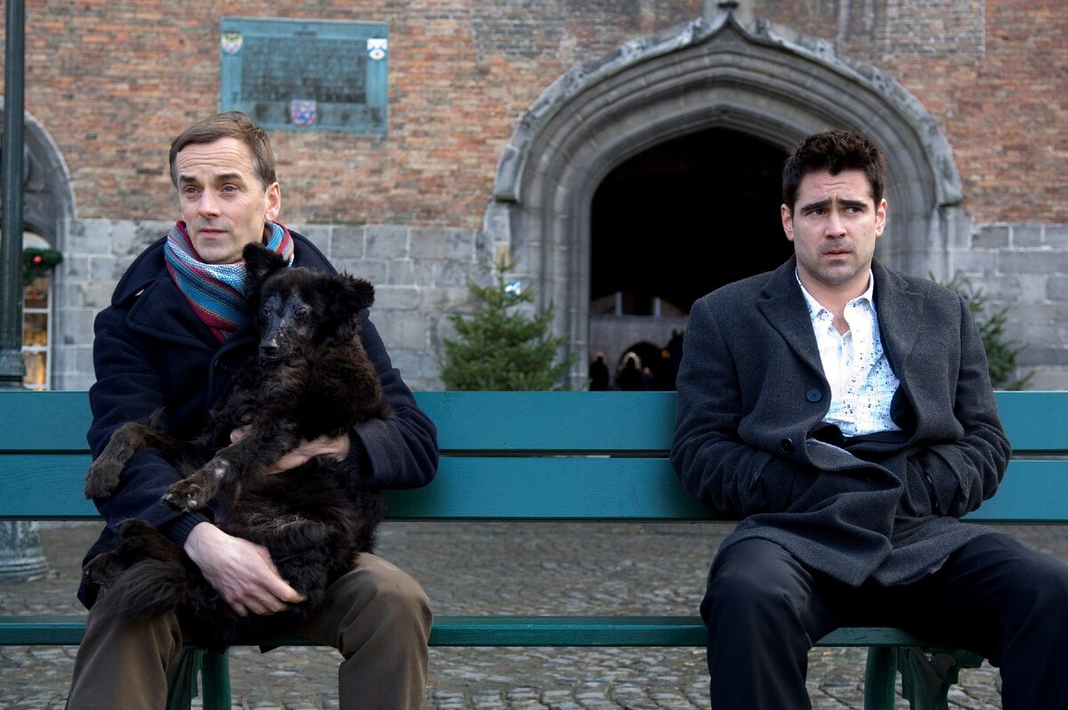 Кадр и фильма "Залечь на дно в Брюгге" 