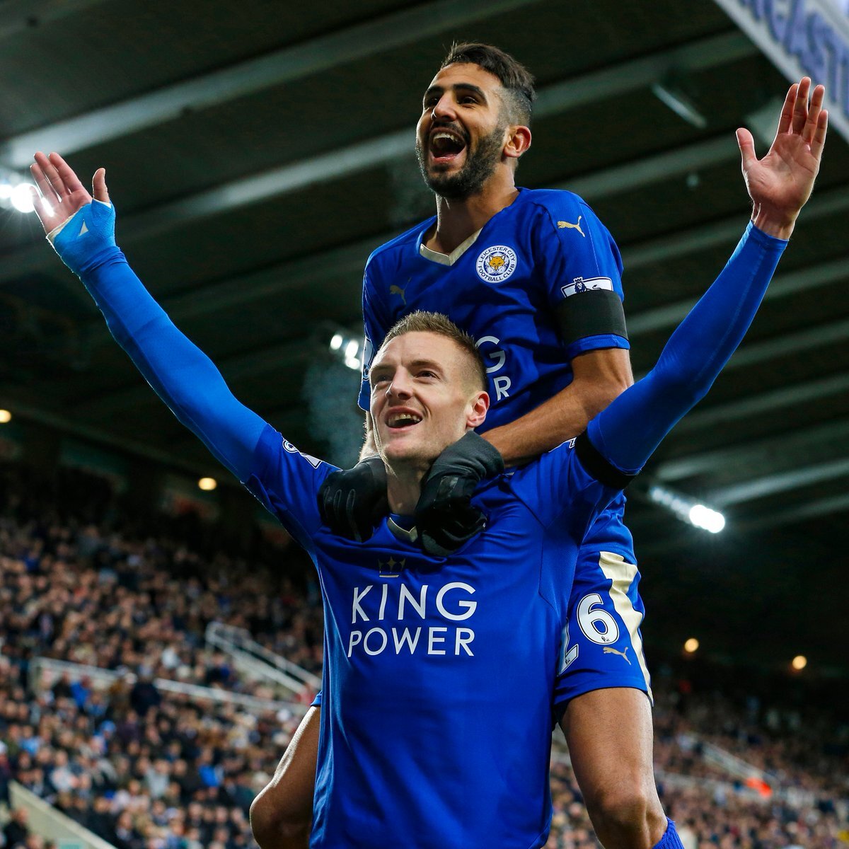 Варди и Марез в том сезоне. 