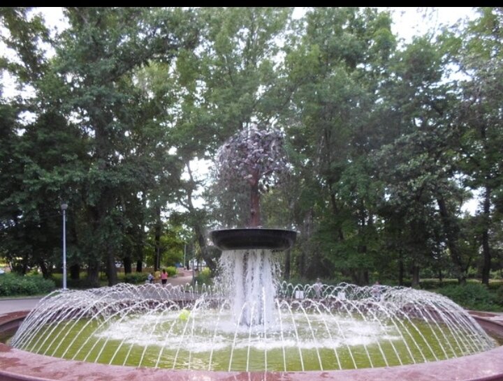 Фонтан, Нижний парк, Липецк