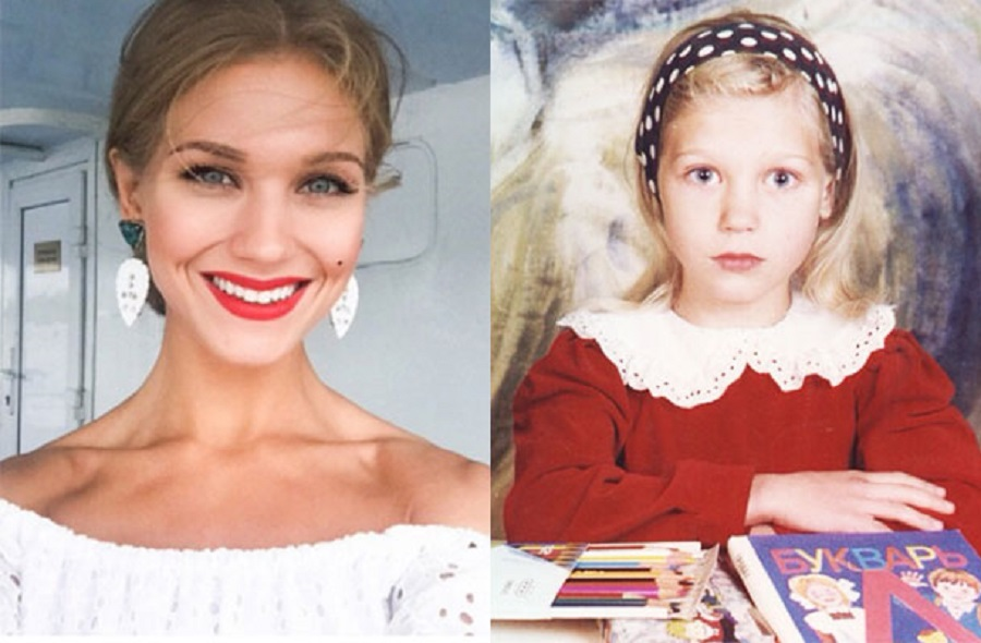 Кристина Асмус в детстве