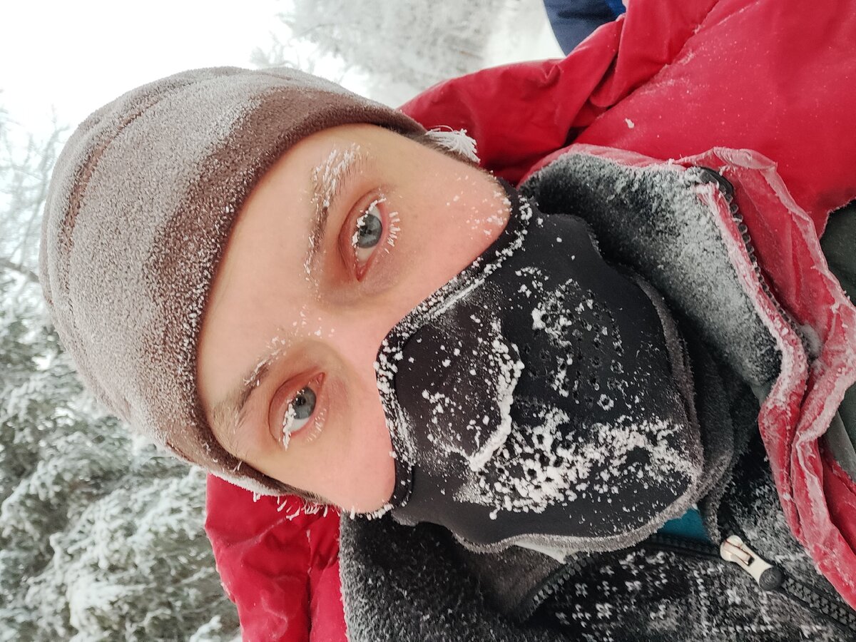 Примерно так я выглядел после поездки