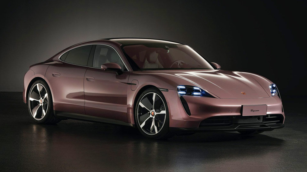 Базовая версия Porsche Taycan для Китая