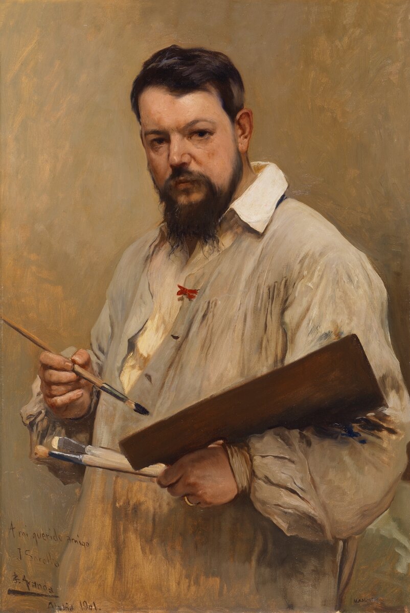 Х.Х. Аранда, Портрет Хоакина Сорольи, 1901 © Национальный музей Прадо, Мадрид, Испания