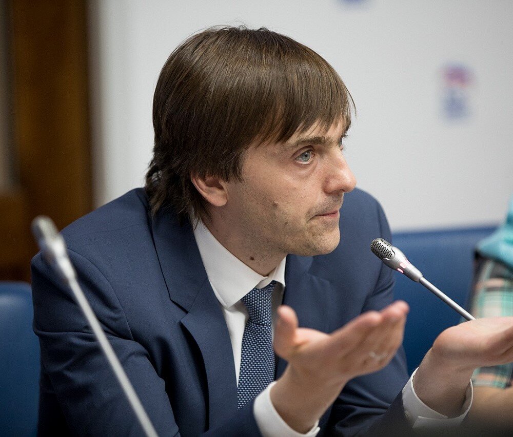 Министр просвещения С. С. Кравцов