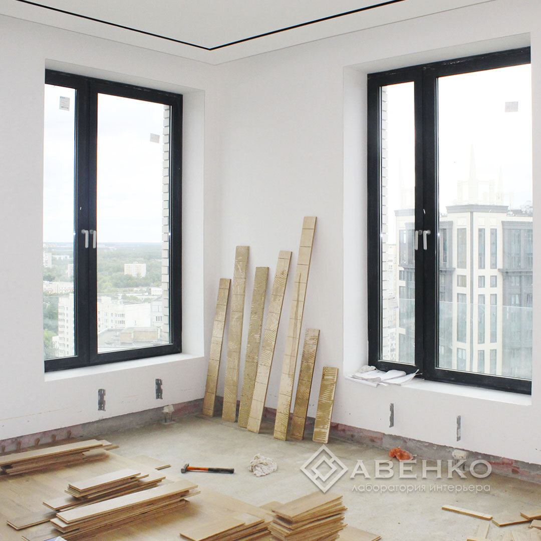 Укладка инженерной доски