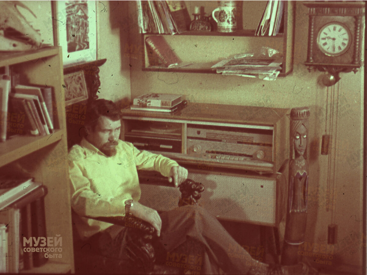 Слайд предоставлен семьей художника