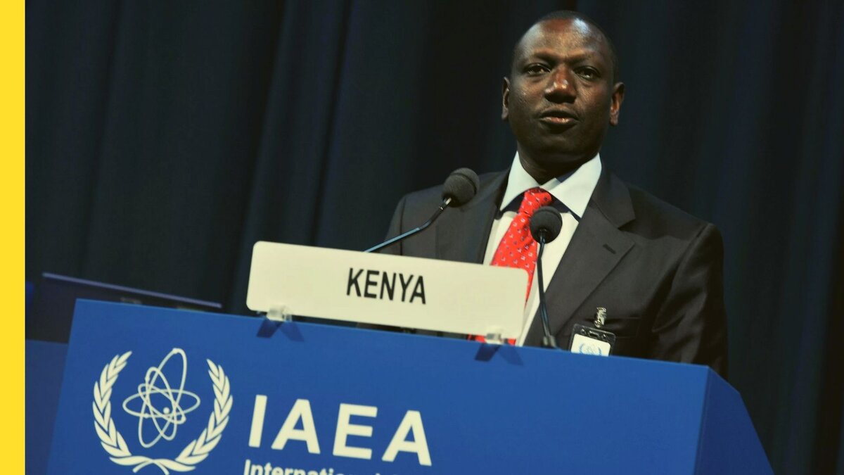 Заместитель президента Уильям Руто/ фото: https://clck.ru/UQvZZ