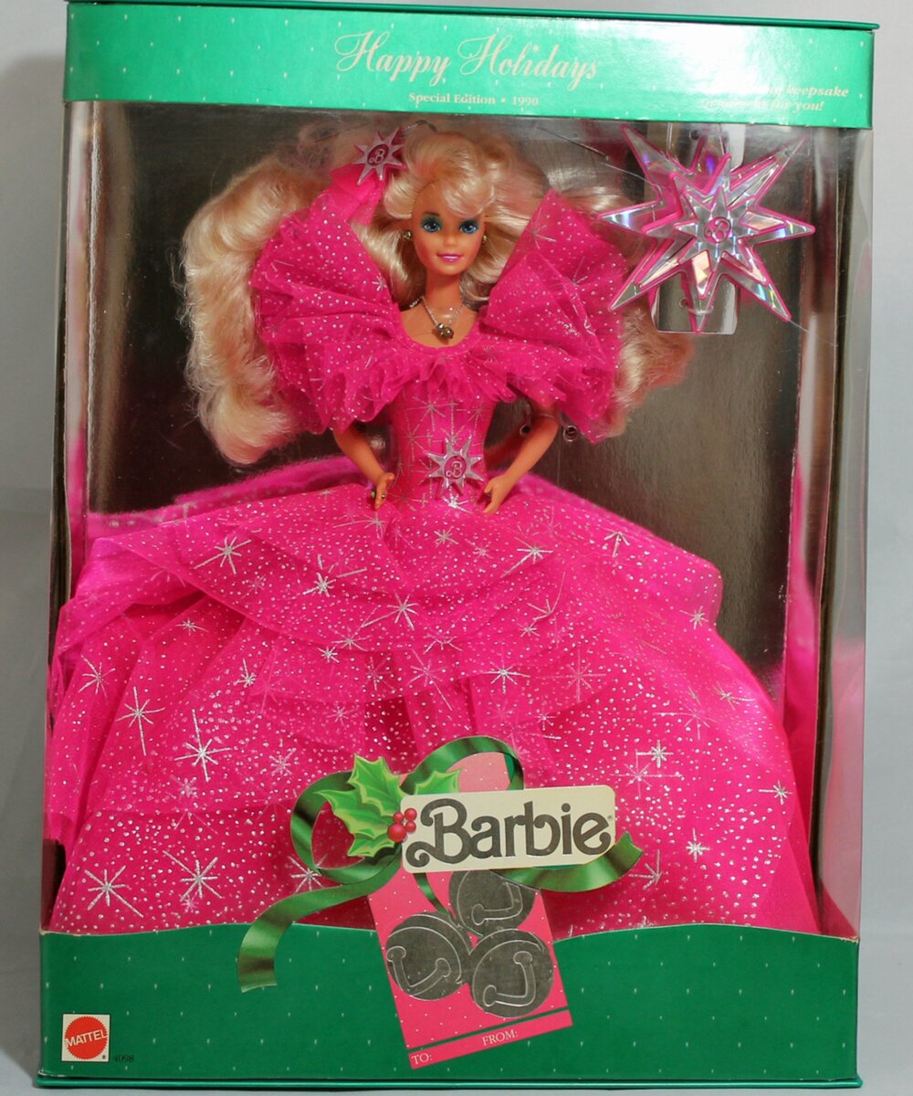 Happy holidays barbie hotsell
