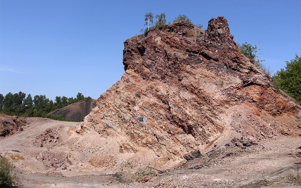 Фото автора. Старый террикон.