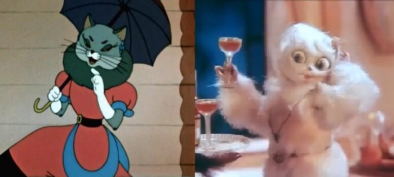 Две версии одной кошки. Какая лучше?