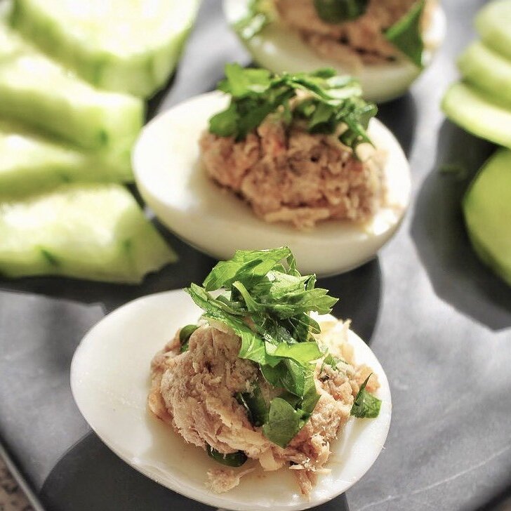 Фаршированные яйца