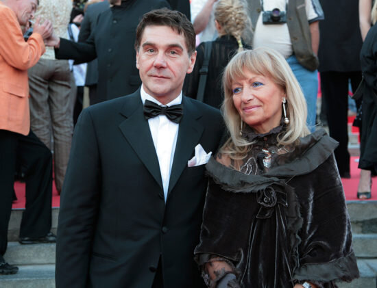 Сергей Маковецкий и его жена