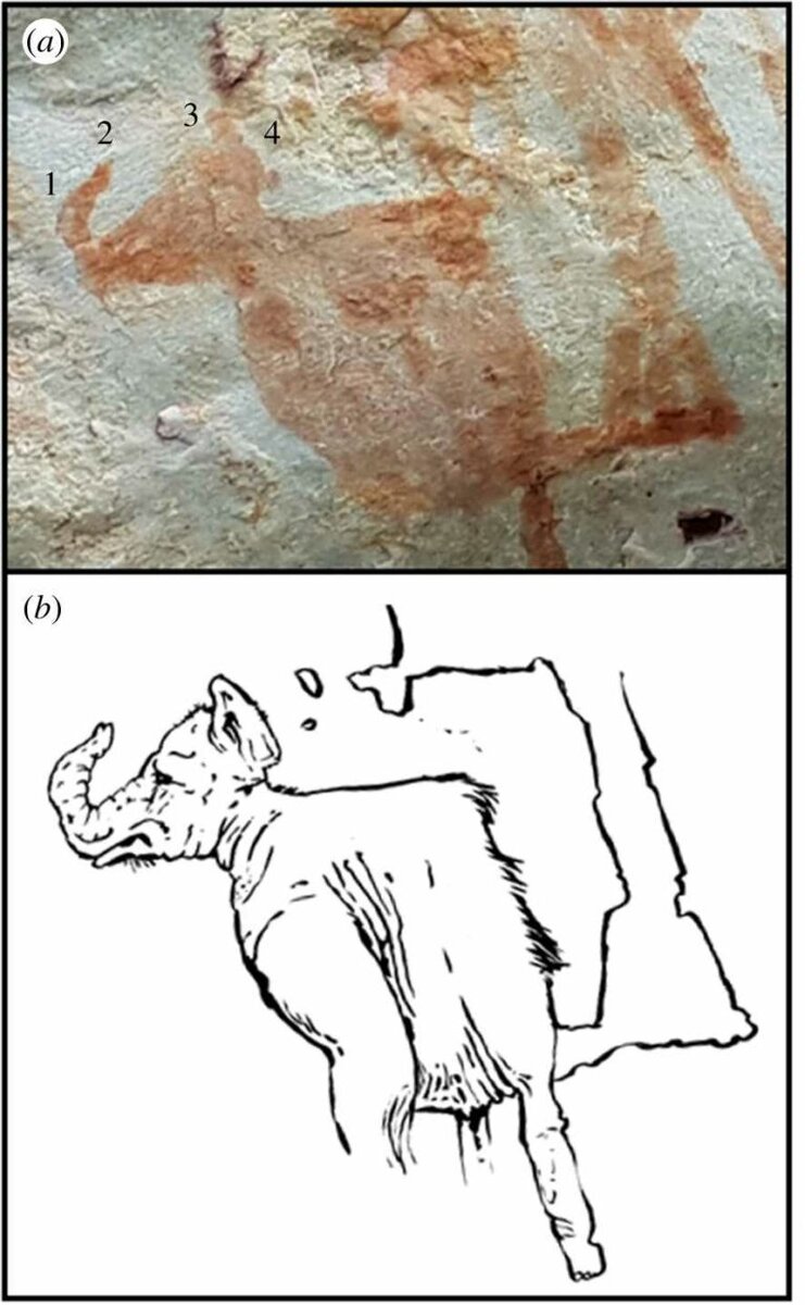 Доисторический рисунок на камне 9 букв