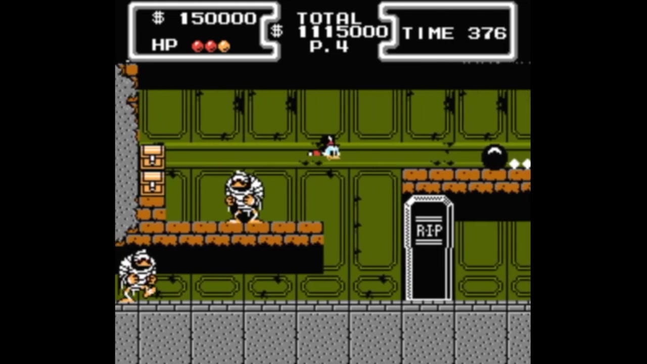 Dendy (Famicom,Nintendo,Nes) 8-bit Duck Tales 1 parts Transylvania.mp4