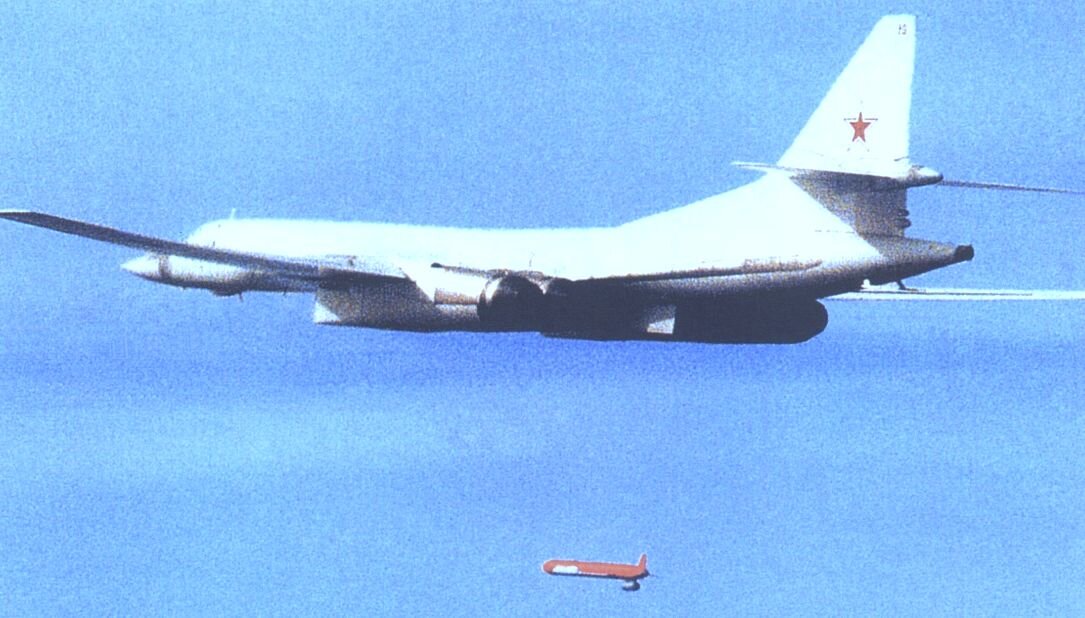 Ту-160 пуск ракеты Х-101