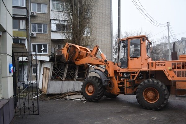 С начала года в городе снесли всего шесть НТО