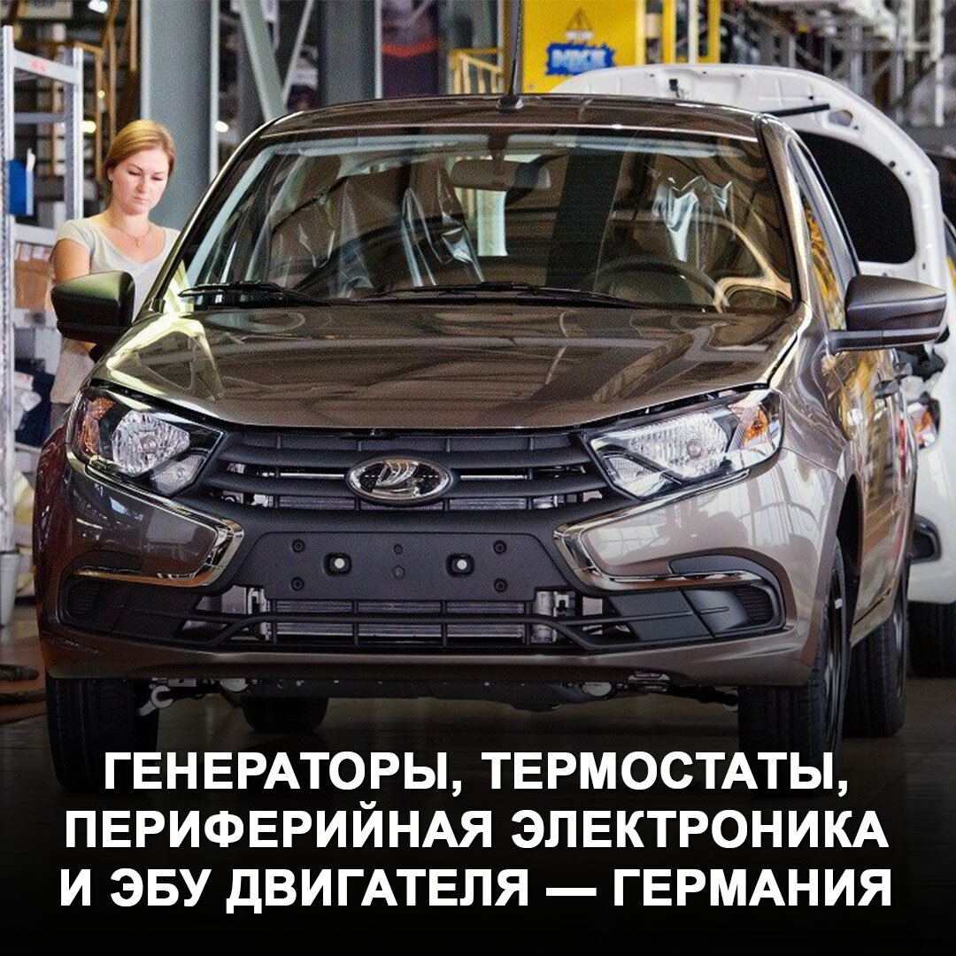 К импортозамещению готовы? Разбираемся, какие иностранные компоненты есть в  Ладах и УАЗах и чем их можно заменить | Дром | Дзен