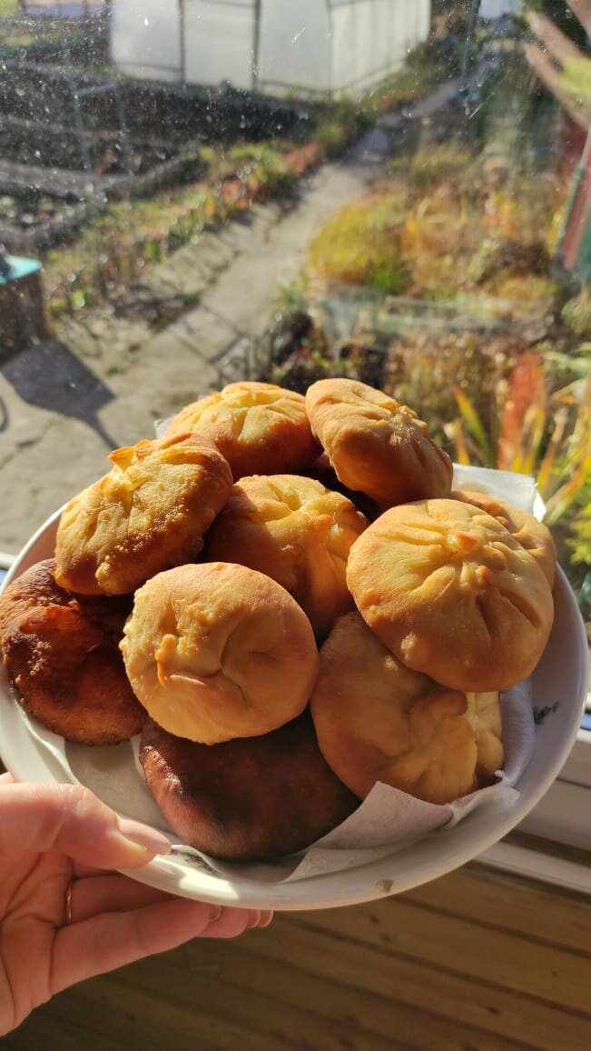 Вкусные, румяные беляшики