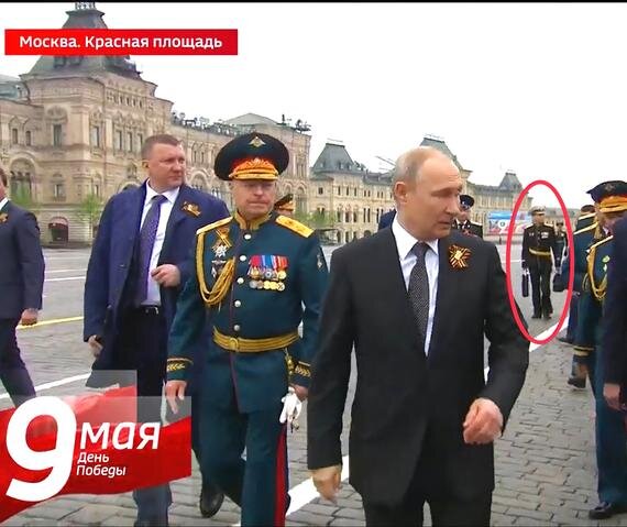 Пару лет назад российское ТВ показало передачу о ядерном чемоданчике Путина. Фото: Venäjän TV