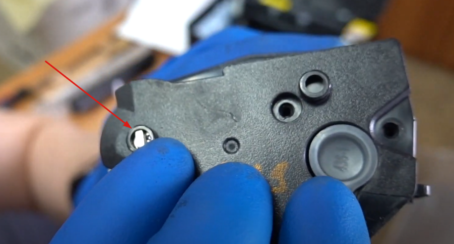 Пример печати после замены фотобарабана