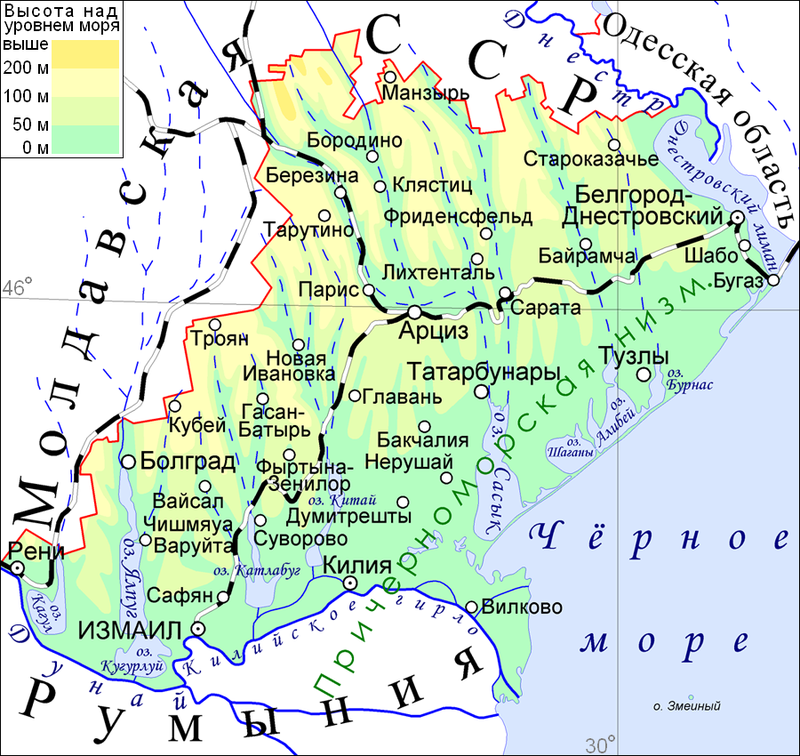 Измаильская область Украинской ССР