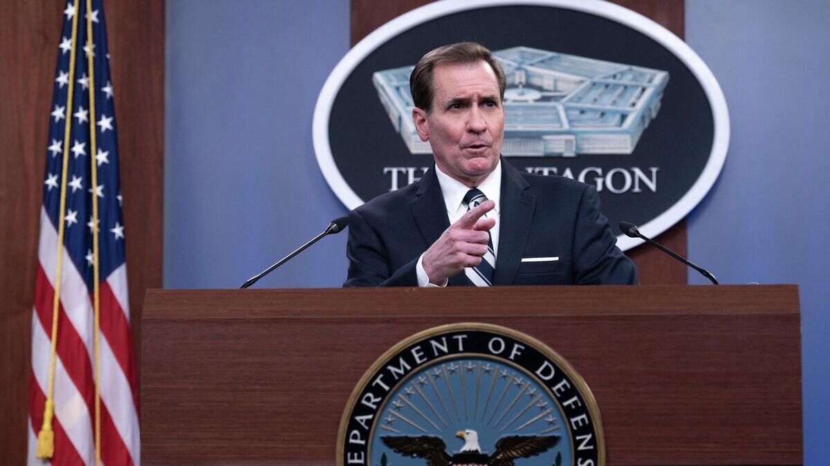    Официальный представитель Министерства обороны США Джон Кирби© Фото : DoD / Lisa Ferdinando